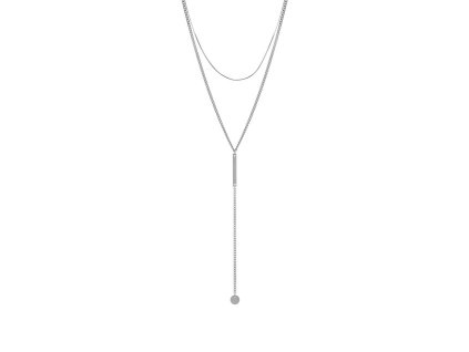 Elegantní ocelový náhrdelník VGX1760S/RE