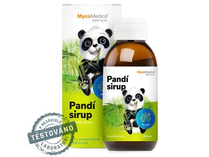 Pandí sirup 200 ml + tetovačky ZDARMA