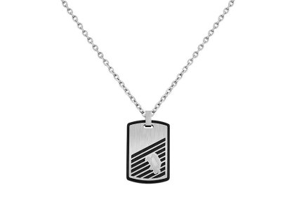 Stylový ocelový náhrdelník pro muže Burren PJ26464PSS/01