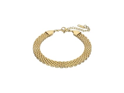 Módní pozlacený náramek Camille Gold Bracelet MCB23054G