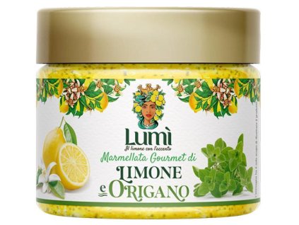 Villari S.r.l. Gourmet pomazánka citron a oregáno LUMÍ 120g