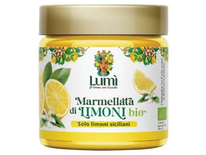 Villari S.r.l. Bio pomazánka ze sicilských citronů LUMÍ 310g