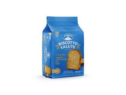 Monviso Fette biscotto Salute 4 cereali 200g