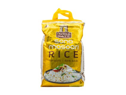 Rýže Sona Masoori, 5 kg, India Gate