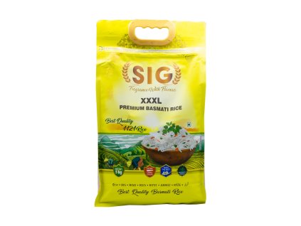 Rýže Basmati XXXL Premium, 1 kg / 2 kg / 5 kg, SIG 5 kg