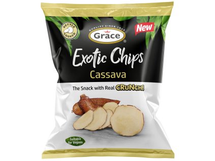 Grace Křupavé maniokové chipsy, 75g
