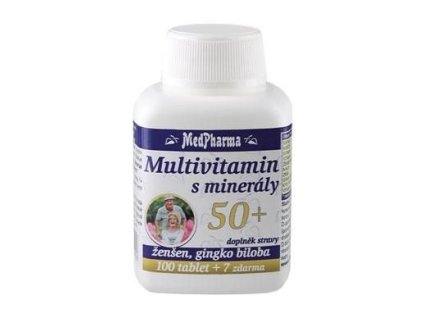 Medpharma Multivitamín s minerály 50+ 107tbl