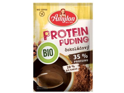 Amylon Pudink protein 35% BIO čokoládový 45g