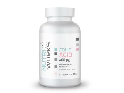 Folic Acid 400µg 90 kapslí