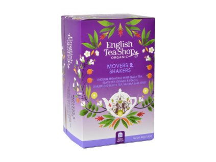 English Tea Shop - mix 5 příchutí Movers Shakers BIO