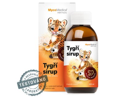 Tygří sirup 200 ml + tetovačky ZDARMA