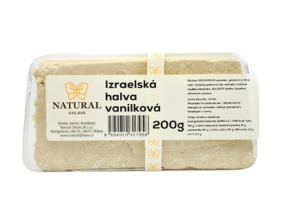 Chalva Izrael vanilková - Natural 200g
