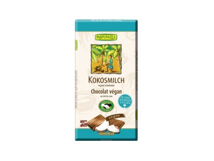 Čokoláda z kokosového mléka BIO VEGAN - Rapunzel 80g