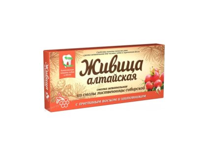 ALTAI: Žvýkací pryskyřice (čištění zubů a posílení dásní) VČELÍ VOSK+ŠÍPEK 3,2g D274