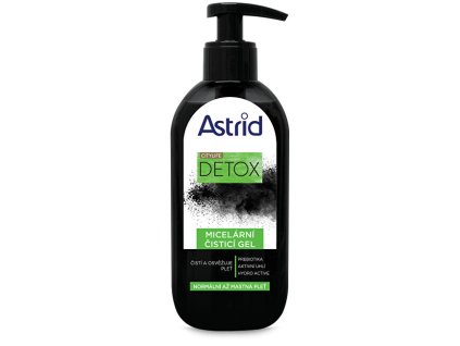 Micelární čisticí gel pro normální až mastnou pleť Detox 200 ml