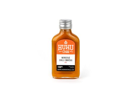 Mangová chilli omáčka - hot - Huhuchilli 100ml