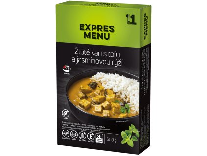 KM Žluté kari s tofu a jasmínovou rýží