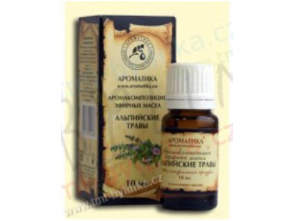 Aroma kompozice éterických olejů Bylinky z Alp 10ml AROMATIKA K471