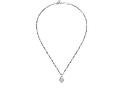 Romantický ocelový náhrdelník s krystaly Abbraccio SABG26