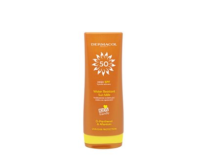 Voděodolné zvláčňující mléko na opalování SPF 50 (Water Resistant Sun Milk) 200 ml