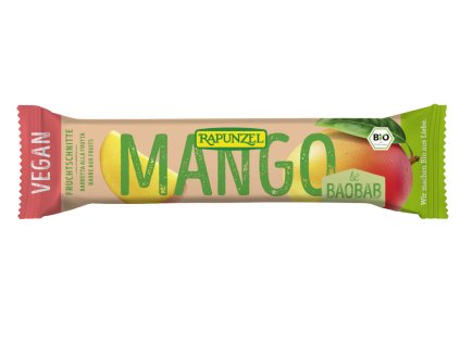 Ovocná tyčinka MANGO-BAOBAB BIO VEGAN - Rapunzel 40g