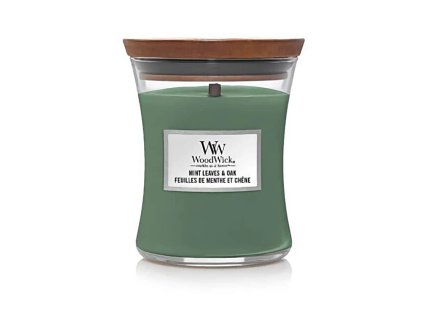 Vonná svíčka váza střední Mint Leaves & Oak 275 g