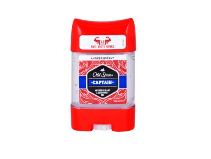 Gelový antiperspirant pro muže Captain (Antiperspirant & Deodorant Gel) 70 ml