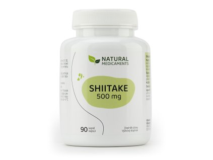 Shiitake 500 mg 90 kapslí