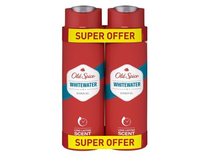 Sprchový gel WhiteWater Duo 2 x 400 ml