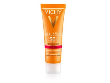 Protivráskový krém na opalování SPF 50+ Idéal Soleil Anti-Age 50 ml