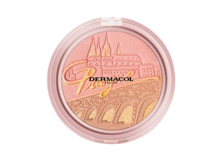 Bronzující a rozjasňující pudr s tvářenkou (Bronzing and Highlighting Powder with Blush) 10,5 g