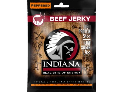 Hovězí sušené maso Jerky 25g pepřové