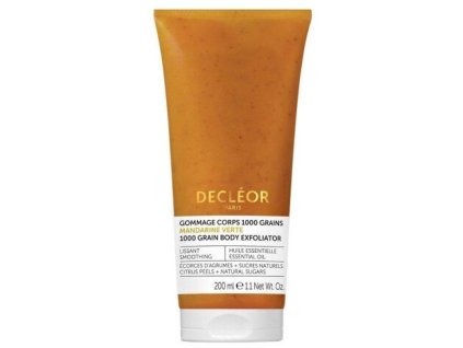 Tělový peeling pro rozjasnění pokožky Green Mandarin (Grain Body Exfoliator) 200 ml