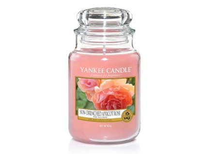 Aromatická svíčka velká Sun-Drenched Apricot Rose 623 g