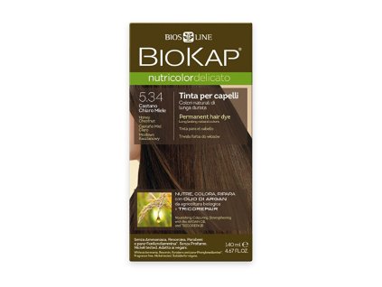 Nutricolor Delicato - Barva na vlasy 5.34 Medová kaštanová 140 ml