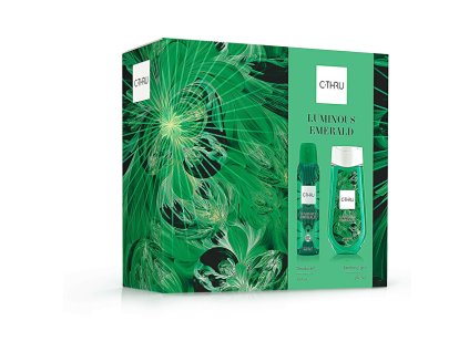 Luminous Emerald - deodorant ve spreji 150 ml + sprchový gel 250 ml