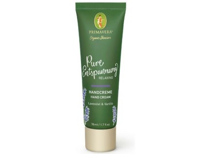 Vyživující krém na ruce Relaxing (Hand Cream) 50 ml