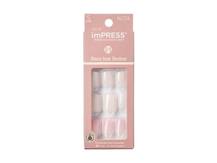 Samolepící nehty imPRESS BBB Nails Effortless Finish 30 ks