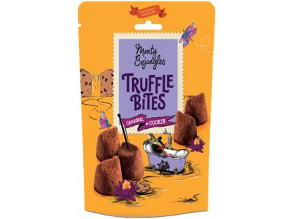 Čokoládové truffle - Karamel a kousky sušenek 100g