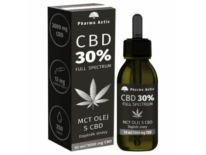 MCT olej s CBD 30% 3000 mg 10 ml