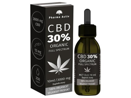 CBD 30% Organic 3000 mg Full Spectrum 10 ml