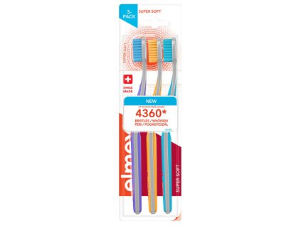 Zubní kartáček Super Soft Multipack 3 ks
