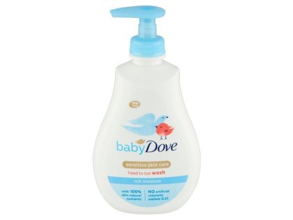 Mycí gel pro děti na tělo i vlásky Baby (Head To Toe Wash Rich Moisture)