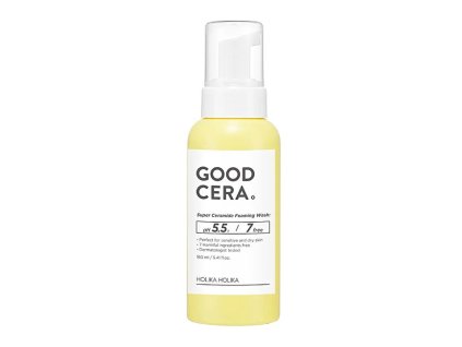 Čisticí pěna pro suchou a citlivou pleť Good Cera (Super Ceramide Foaming Wash) 160 ml