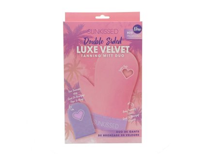 Sada aplikačních rukavic Double Sided Velvet Tanning Mitt Duo