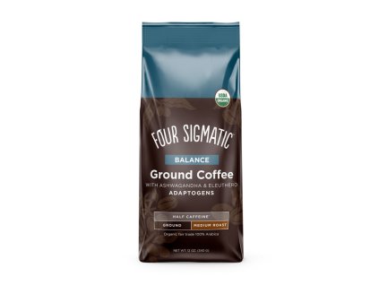 Ashwagandha & Chaga Adaptogen Ground Coffee Mix BIO, prášek