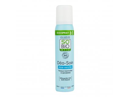Deodorant přírodní ECO SPRAY 24h aloe vera 100 ml BIO SO’BiO étic