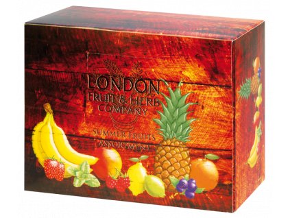 London Fruit & Herb Čaj - Summer Fruits box 80 sáčků