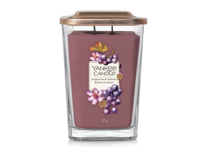 Aromatická svíčka velká hranatá Candied Cranberry 552 g