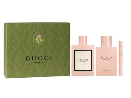 Gucci Bloom Spring Edition - EDP 100 ml + tělové mléko 100 ml + EDP 10 ml